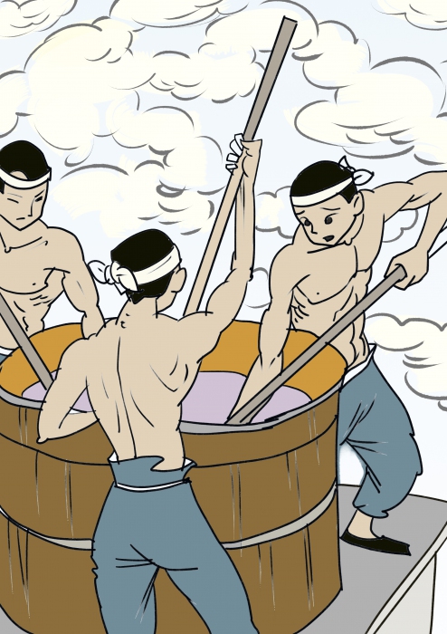传统工艺“饮龙池”原醋步骤