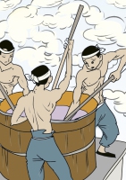 传统工艺“饮龙池”原醋步骤